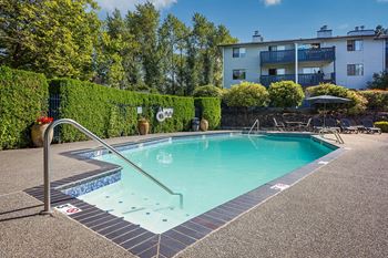 Swimming Pool at Copper Ridge Apartments, Renton, WA